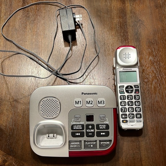 Cell Phones & Accessories Panasonic Cordless Telephone Extra Loud For